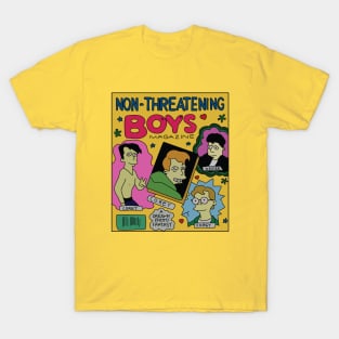 Non-Threatening Boys Magazine T-Shirt